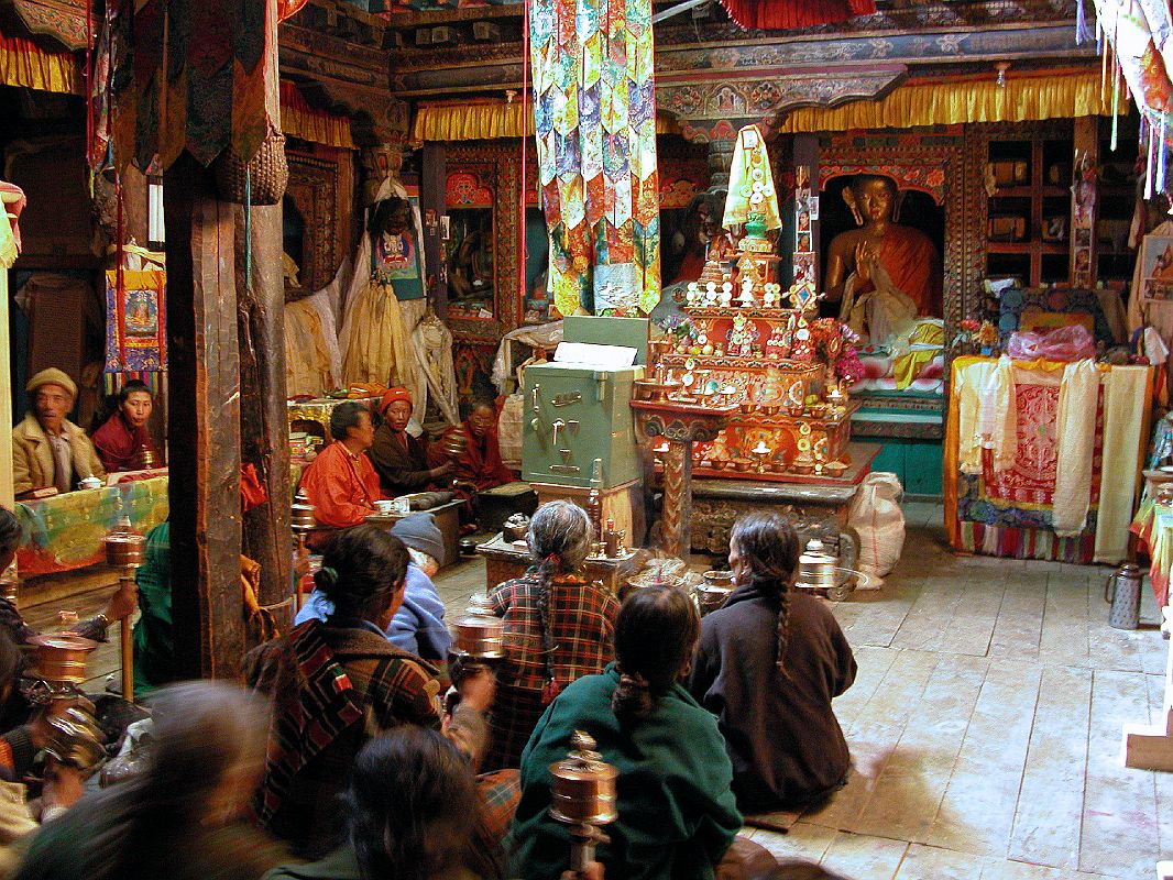 Annapurna 12 11 Braga Gompa Inside